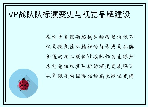 VP战队队标演变史与视觉品牌建设